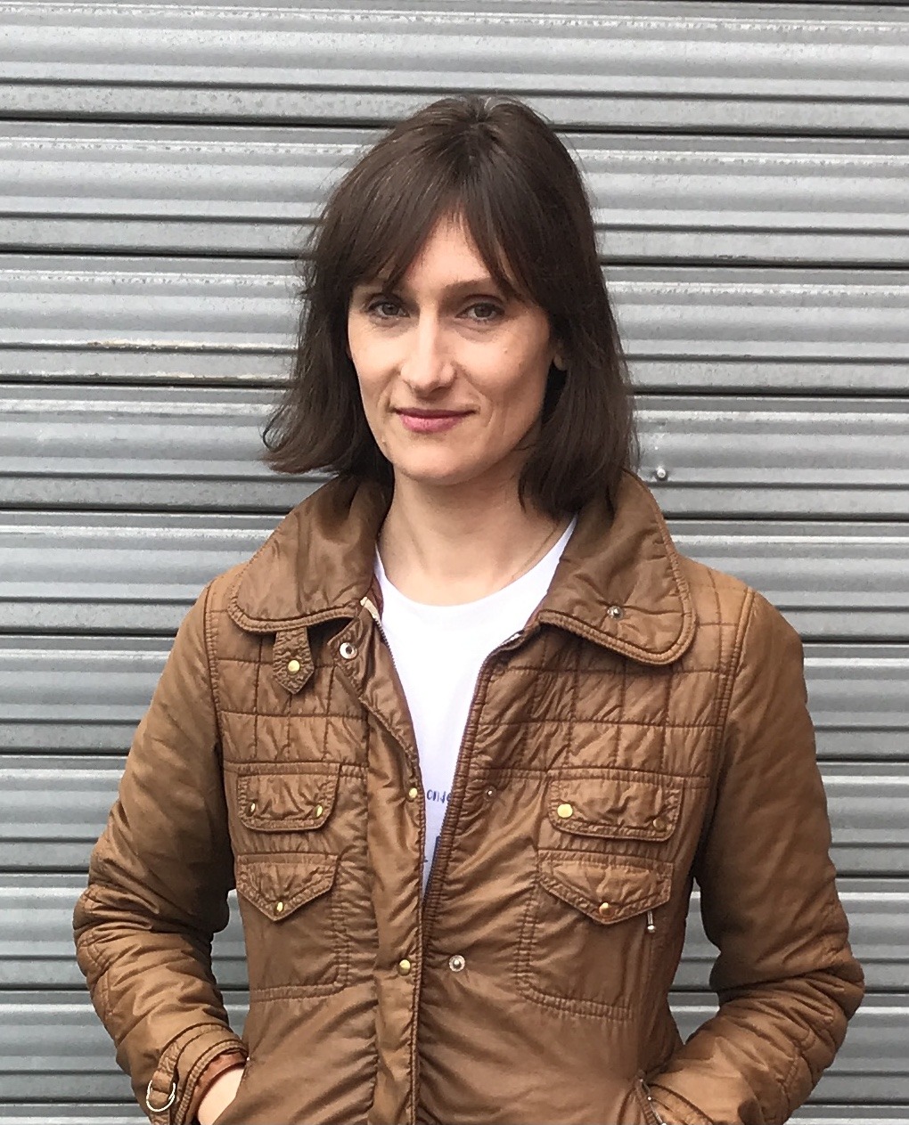 Laureline Collavizza Portrait d'une femme brune.